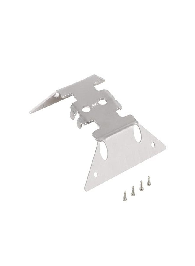 KYX Racing Stainless Steel Chassis Protective Plate Skid Plate Guard Upgrades Accessories for 1/24 RC Crawler Car Axial AX24 - Image 3